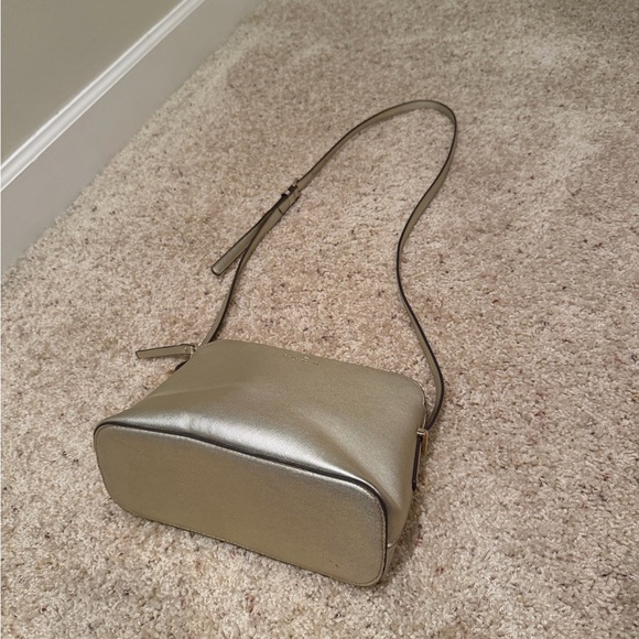 Kate Spade Metallic Gold Crossbody Bag - Picture 6 of 10